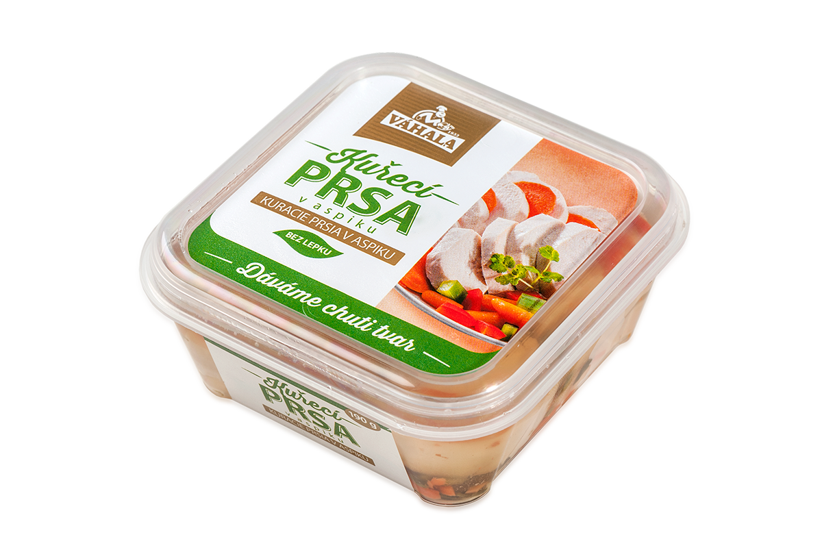 Jellied chicken breast
