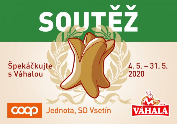 Vyhrajte s Váhalou na prodejnách COOP Jednota Vsetín