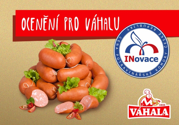 Odnášíme si Cenu potravinářské komory o nejlepší inovativní potravinářský výrobek