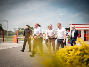 Visit of the Minister of Agriculture