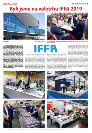 Byli jsme na veletrhu IFFA 2019